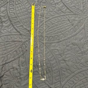 Kendra Scott adjustable necklace with dichroic glass